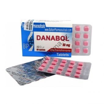 Danabol (Метан, Метандиенон) Balkan 100 таблеток (1таб 10 мг) - Астана
